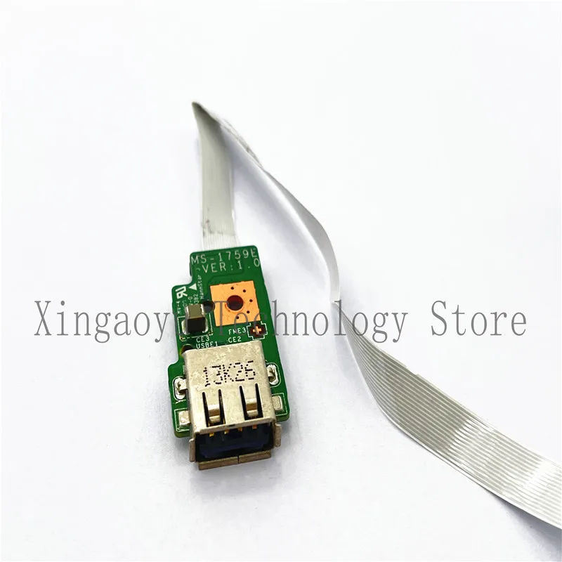 FOR MSI CX70 GP70 GE70 2PE 17.3" Genuine USB Port Board w/Cable MS-1759E MS-1758E free shipping 100% Test ok
FOR MSI CX70 GP70 GE70 2PE 17.3" Genuine USB Port Board w/Cable MS-1759E MS-1758E free shipping 100% Test ok