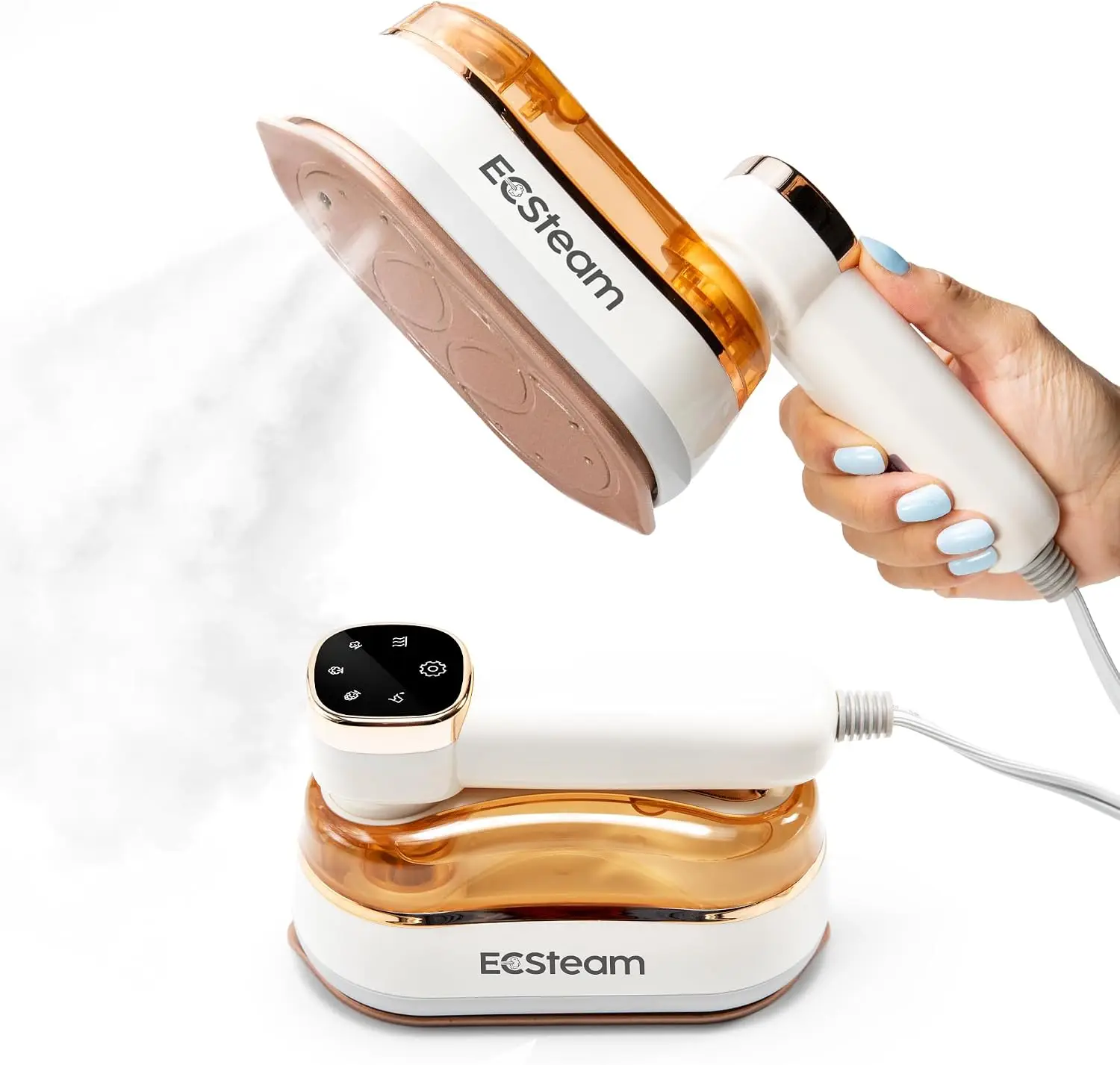 2-in-1 Steamer & Iron, 1200W 20s Heat-Up, Foldable, 180ml Tank, 23 Min Steam, Wrinkle Remover
2-in-1 Steamer & Iron, 1200W 20s Heat-Up, Foldable, 180ml Tank, 23 Min Steam, Wrinkle Remover