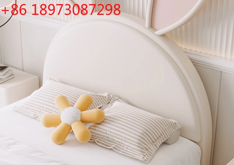 Nordic princess solid wood single Internet celebrity rabbit soft bag leather children's bed
Nordic princess solid wood single Internet celebrity rabbit soft bag leather children's bed