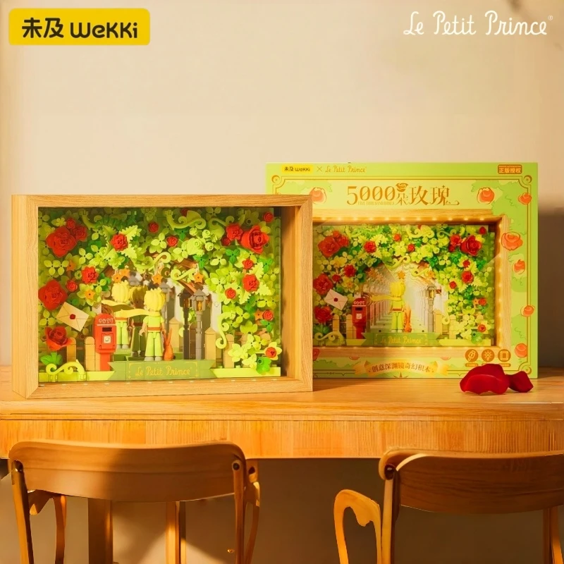 Wekki The Little Prince Building Blocks 5000 Rose Series Abyss Mirror Assembly Model Decoration Exquisite Festival Gift
Wekki The Little Prince Building Blocks 5000 Rose Series Abyss Mirror Assembly Model Decoration Exquisite Festival Gift