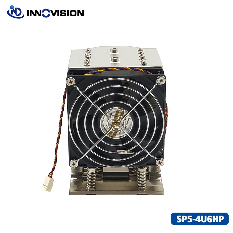 Good Factory Wholesale 4U SP5 Active Server CPU Cooler TDP400W SP5-4UHP6 Server Heatsink
Good Factory Wholesale 4U SP5 Active Server CPU Cooler TDP400W SP5-4UHP6 Server Heatsink