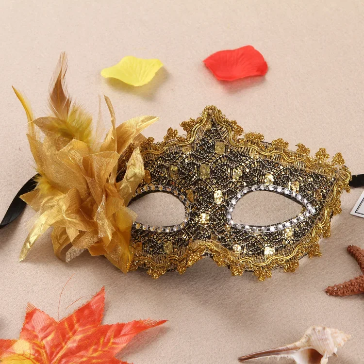 Event Girl Half Face Venetian Lace With Flower Masquerade Mask Masks Mardi Gras Ball Party Masks
Event Girl Half Face Venetian Lace With Flower Masquerade Mask Masks Mardi Gras Ball Party Masks