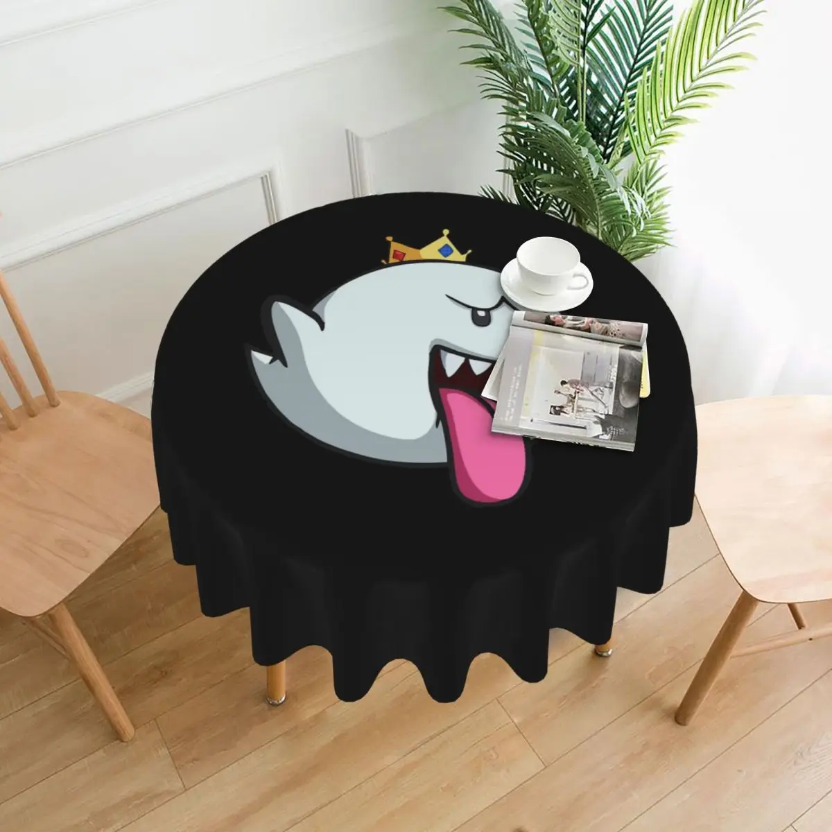 King Boo Waterproof Round Tablecloth Oilproof Table Cloth for Kitchen Events Dining Table Cover 60 inch
King Boo Waterproof Round Tablecloth Oilproof Table Cloth for Kitchen Events Dining Table Cover 60 inch