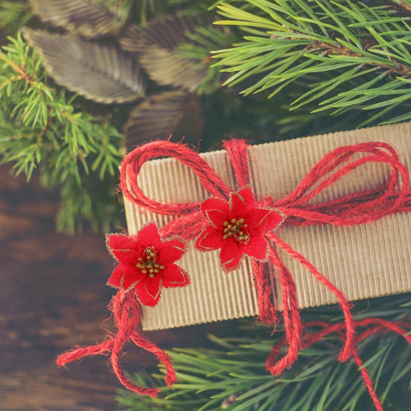 24 pcs Christmas Flower Decorations Simulated Flowers For Xmas Tree Festive Decor Supplies Fabric Flower Adornments Party
24 pcs Christmas Flower Decorations Simulated Flowers For Xmas Tree Festive Decor Supplies Fabric Flower Adornments Party