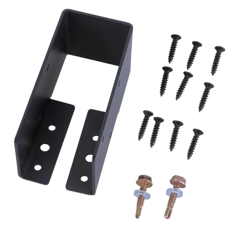 652F Sturdy Metal Adjustable Deck Post Base Brackets for Enhances Stability in Patios Balconies and Terraces Installations
652F Sturdy Metal Adjustable Deck Post Base Brackets for Enhances Stability in Patios Balconies and Terraces Installations