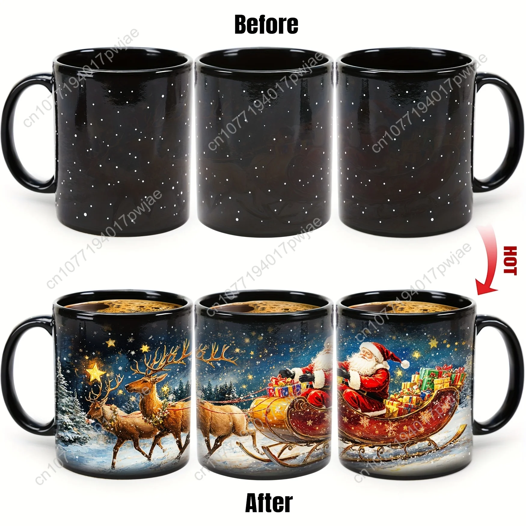 Santa Claus Starry Sky Cup Santa Claus Color Changing Cup Christmas Coffee Cup Christmas Mug Christmas Gift 11oz
Santa Claus Starry Sky Cup Santa Claus Color Changing Cup Christmas Coffee Cup Christmas Mug Christmas Gift 11oz