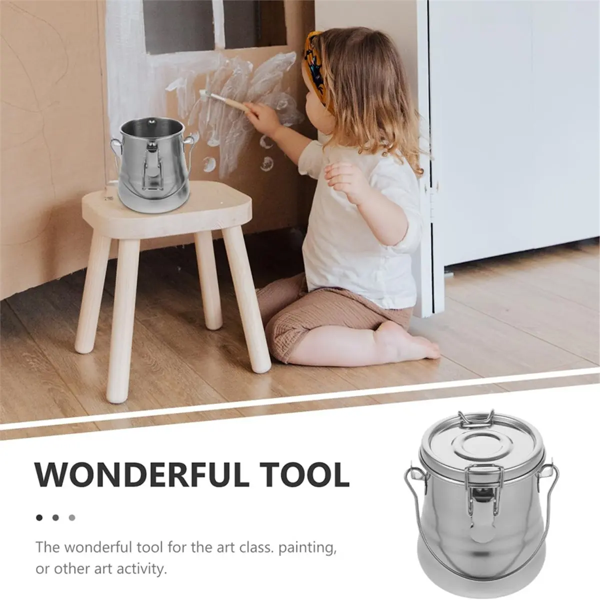 【AT48】 NEW Portable Leak-Proof Paint Brush Washer with Lid and Filter Screen
【AT48】 NEW Portable Leak-Proof Paint Brush Washer with Lid and Filter Screen