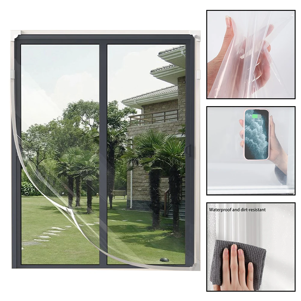 Customizable Window Cover Windproof Film Winter Home Heating Draft Blocker For Windows For Cold Weather Easy Installation
Customizable Window Cover Windproof Film Winter Home Heating Draft Blocker For Windows For Cold Weather Easy Installation