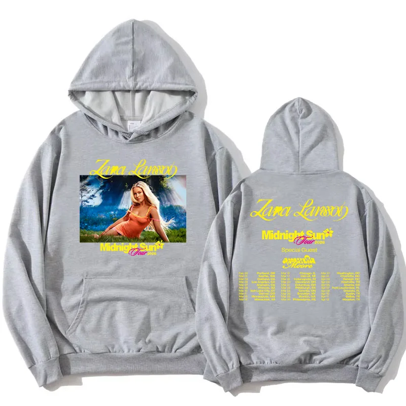 ZaraLarsson Midnight Sun Tour 2026 Hoodies Fleece Long Sleeve Female Hooded Sweatshirts Singer Design Graphic Print Sudaderas
ZaraLarsson Midnight Sun Tour 2026 Hoodies Fleece Long Sleeve Female Hooded Sweatshirts Singer Design Graphic Print Sudaderas