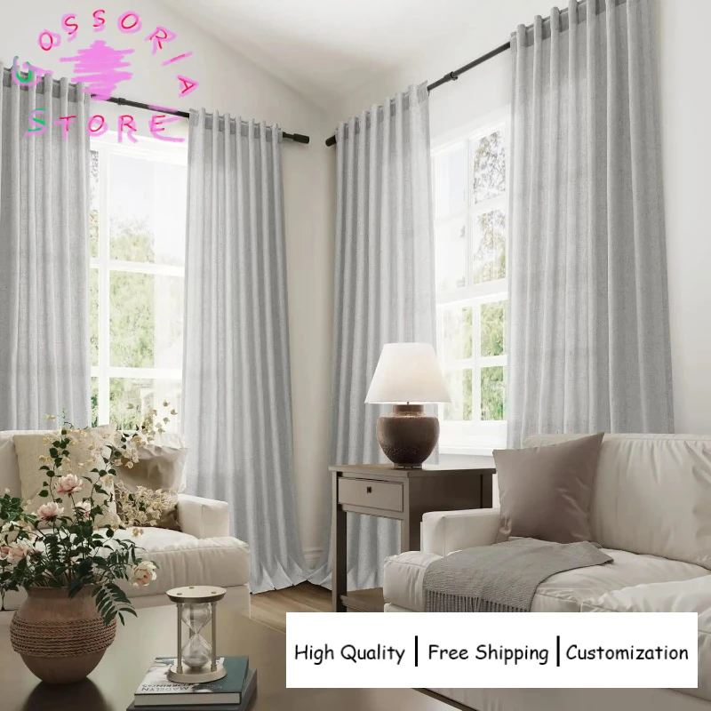 Sample Custom Sheer Solid Color Tulle Curtains for Living Room Window Light Filtering Ready Made Drapes Decor
Sample Custom Sheer Solid Color Tulle Curtains for Living Room Window Light Filtering Ready Made Drapes Decor