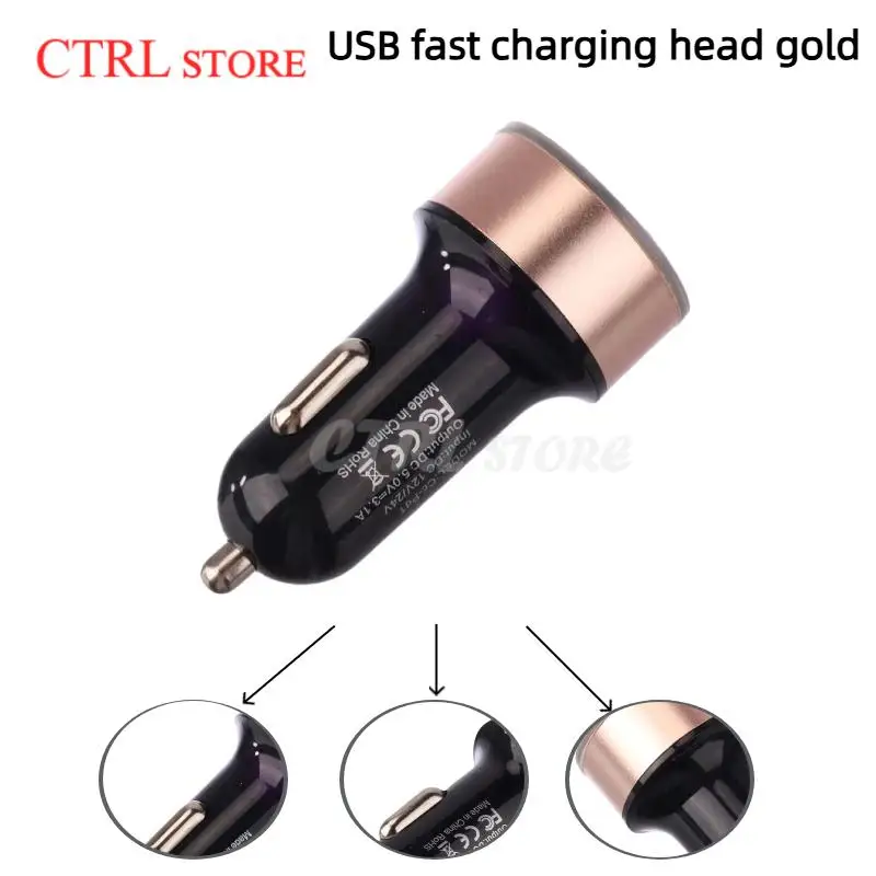 3.1A dual USB car charger 2-port LCD display voltmeter 12-24V car charger adapter
3.1A dual USB car charger 2-port LCD display voltmeter 12-24V car charger adapter