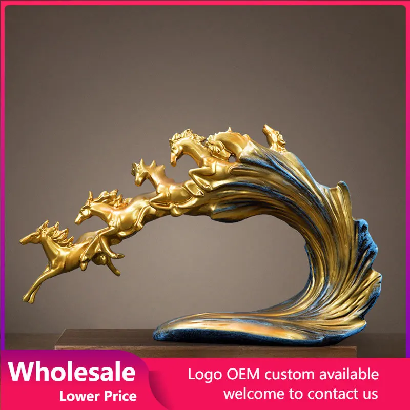 European Home Wine Cabinet Decoration Display Horse Successful Opening Gift Home Decor Luxury Resin Horse Art
European Home Wine Cabinet Decoration Display Horse Successful Opening Gift Home Decor Luxury Resin Horse Art