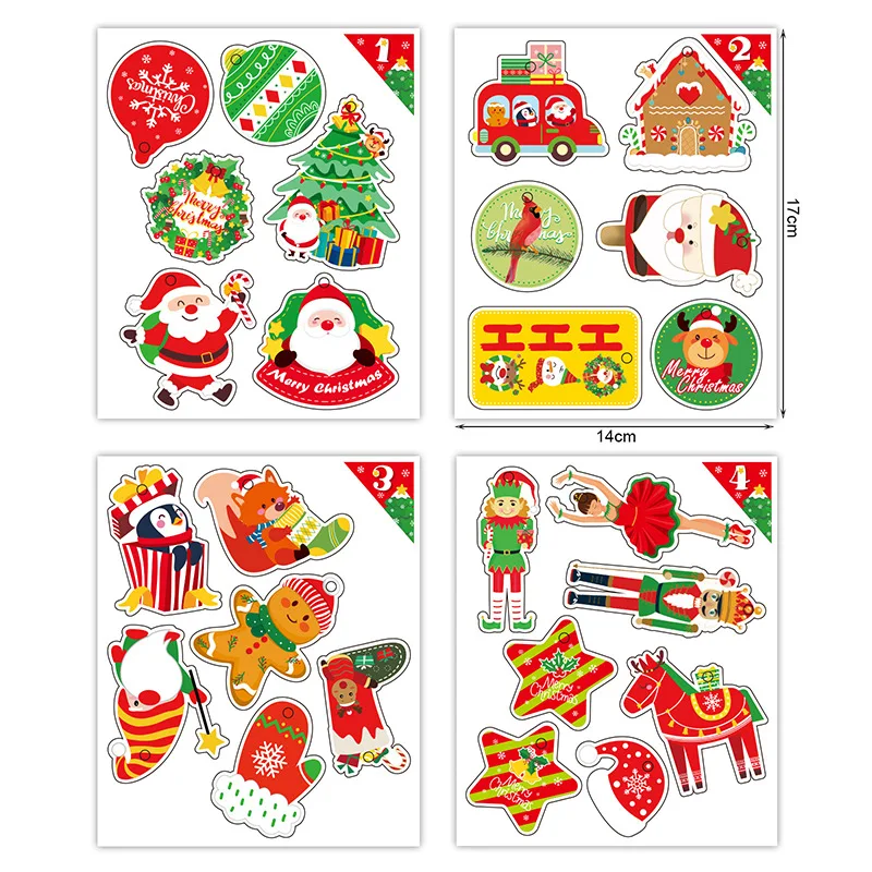 48/50pcs Merry Christmas Kraft Paper Tags Santa Claus Gift Card Labels DIY Crafts Hanging Tag Gift Wrapping Decoration Supplies
48/50pcs Merry Christmas Kraft Paper Tags Santa Claus Gift Card Labels DIY Crafts Hanging Tag Gift Wrapping Decoration Supplies