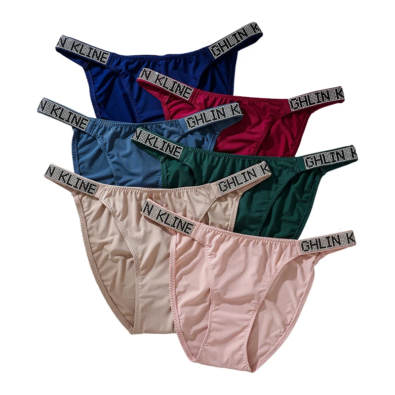 Sexy Women's Thong Diamond Belt Underwear M-2XL Comfortable Briefs Feminine Fashionable Innerwear
Sexy Women's Thong Diamond Belt Underwear M-2XL Comfortable Briefs Feminine Fashionable Innerwear