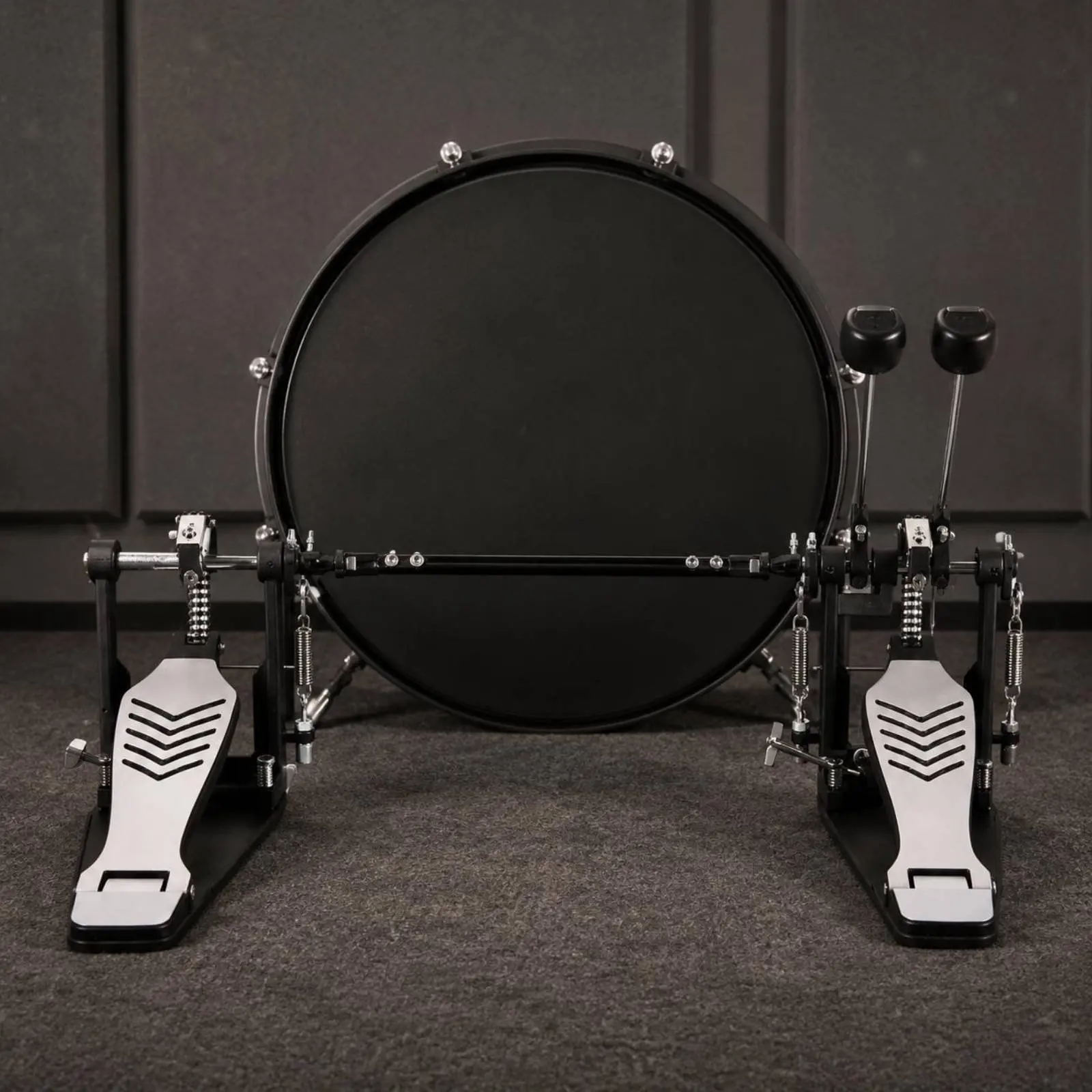 Double Bass Drum Pedal Anti Shaking Double Bass Pedal Percussion Hardware Adjustable Fluid Action for Drummers, Stage
Double Bass Drum Pedal Anti Shaking Double Bass Pedal Percussion Hardware Adjustable Fluid Action for Drummers, Stage
