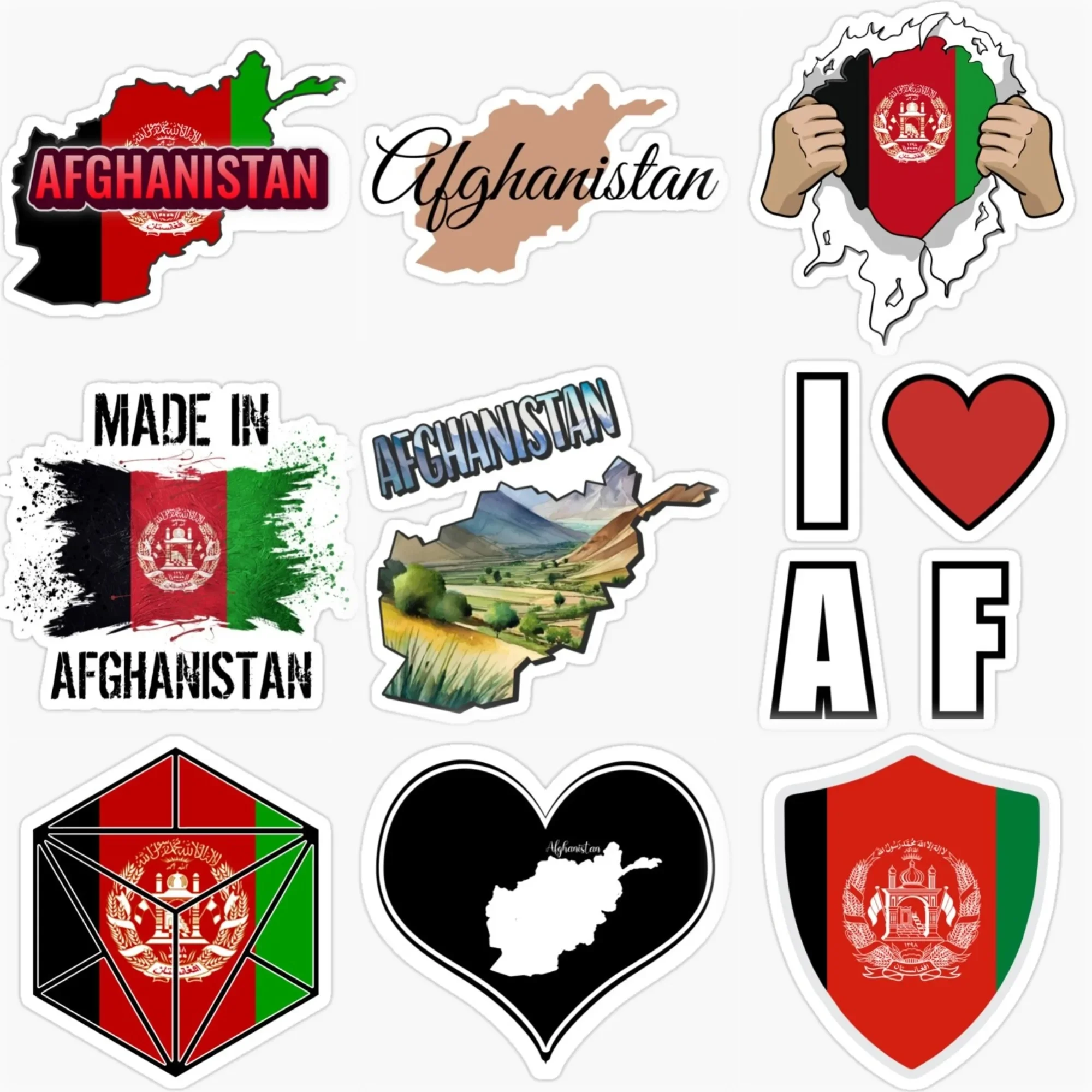AFG Afghanistan Flag Map Love PVC Car Stickers for Car Van Bicycle Motorcycle Helmet Fridge Wall Decal Customizable Size
AFG Afghanistan Flag Map Love PVC Car Stickers for Car Van Bicycle Motorcycle Helmet Fridge Wall Decal Customizable Size