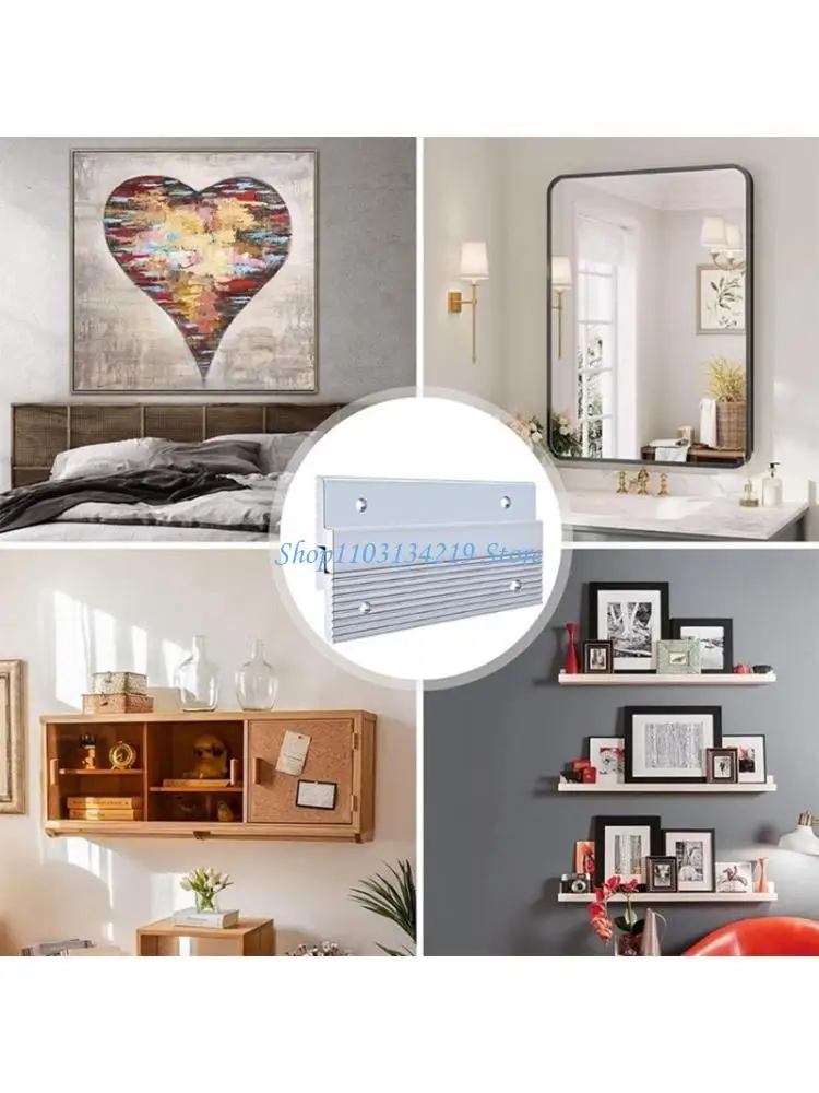 N5KC Picture Frame Hanging Z Clamps Metal Brackets French Cleat for Hanging Pictures, Shelves, Whiteboards, Frame
N5KC Picture Frame Hanging Z Clamps Metal Brackets French Cleat for Hanging Pictures, Shelves, Whiteboards, Frame