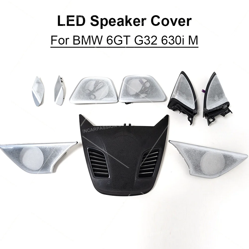 LED Speaker Cover For BMW G32 New 6 GT 630i ambient light Speaker Upgrade Illuminate Midrange Tweeter Grille
LED Speaker Cover For BMW G32 New 6 GT 630i ambient light Speaker Upgrade Illuminate Midrange Tweeter Grille