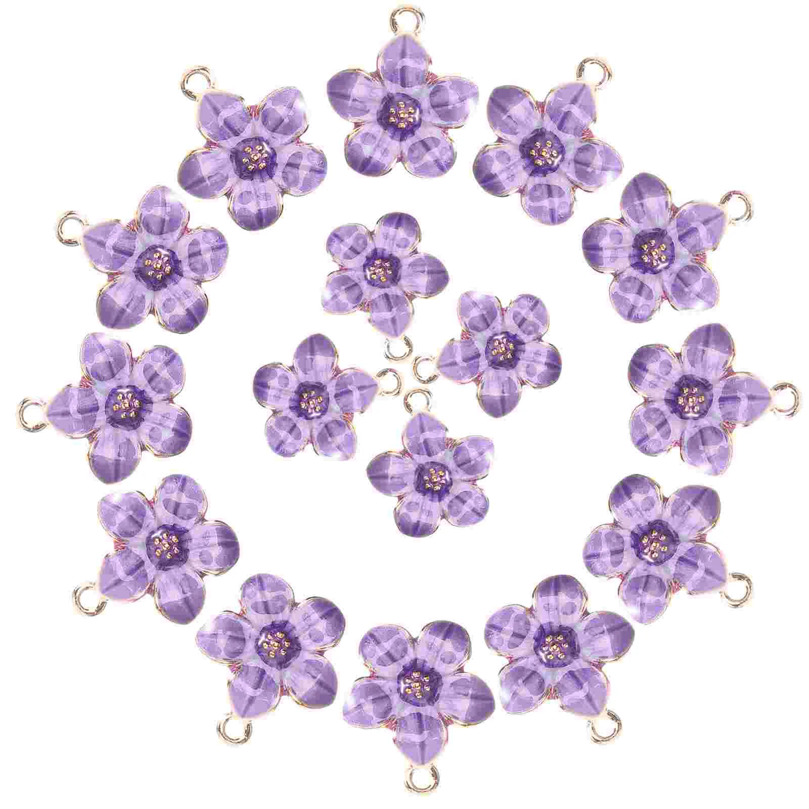 50 Pcs Cherry Blossom Pendant Lightweight Flower for DIY Alloy Jewelry Making Fine Delicate Shape Decorative Pendants Charms
50 Pcs Cherry Blossom Pendant Lightweight Flower for DIY Alloy Jewelry Making Fine Delicate Shape Decorative Pendants Charms