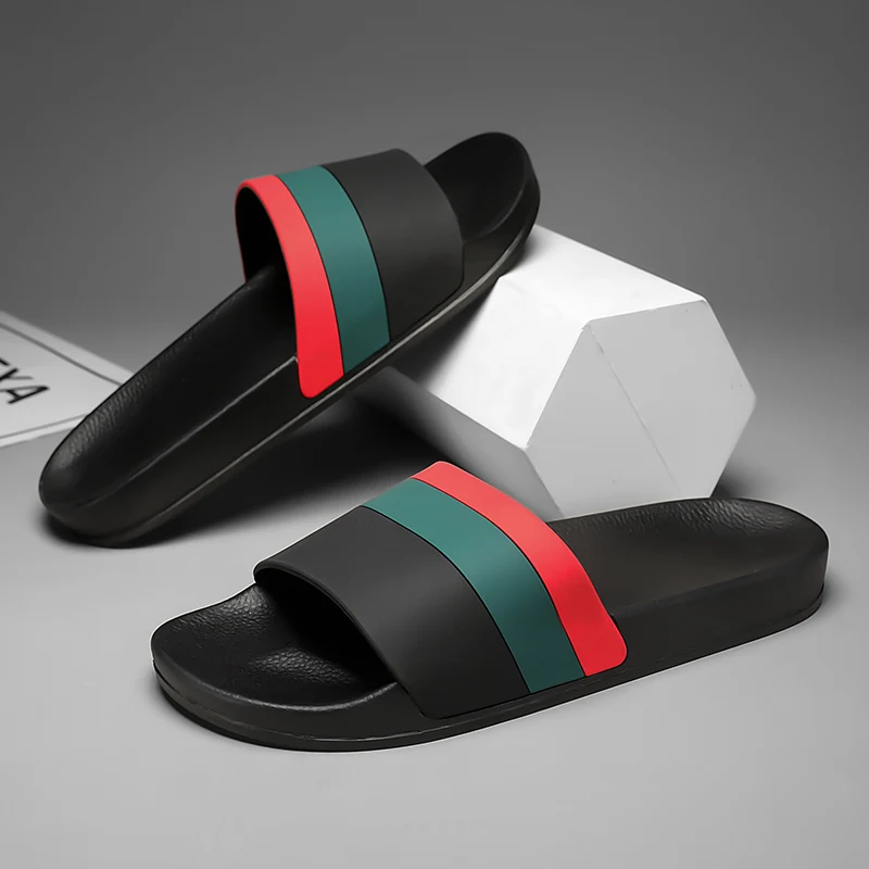 Мужские тапочки, летние мягкие сандалии, дышащие легкие шлепанцы для мужчин, нескользящая удобная обувь, уличная повседневная обувь
Мужские тапочки, летние мягкие сандалии, дышащие легкие шлепанцы для мужчин, нескользящая удобная обувь, уличная повседневная обувь