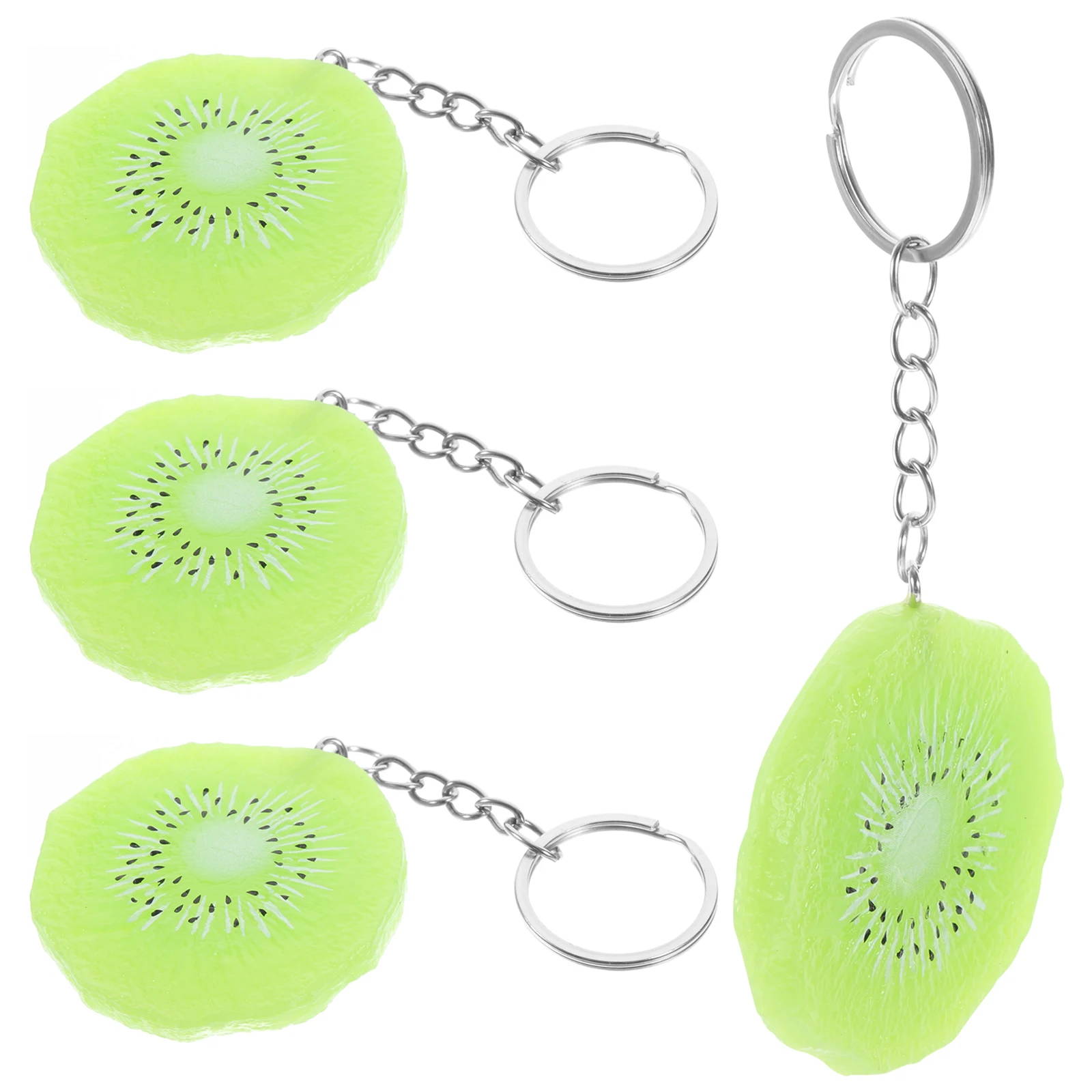 4pcs Kiwi Slice Keychain Artificial Fruit Decorative Bag Accessories Charm Design Festive Gift Metal Keychain Car House Door
4pcs Kiwi Slice Keychain Artificial Fruit Decorative Bag Accessories Charm Design Festive Gift Metal Keychain Car House Door