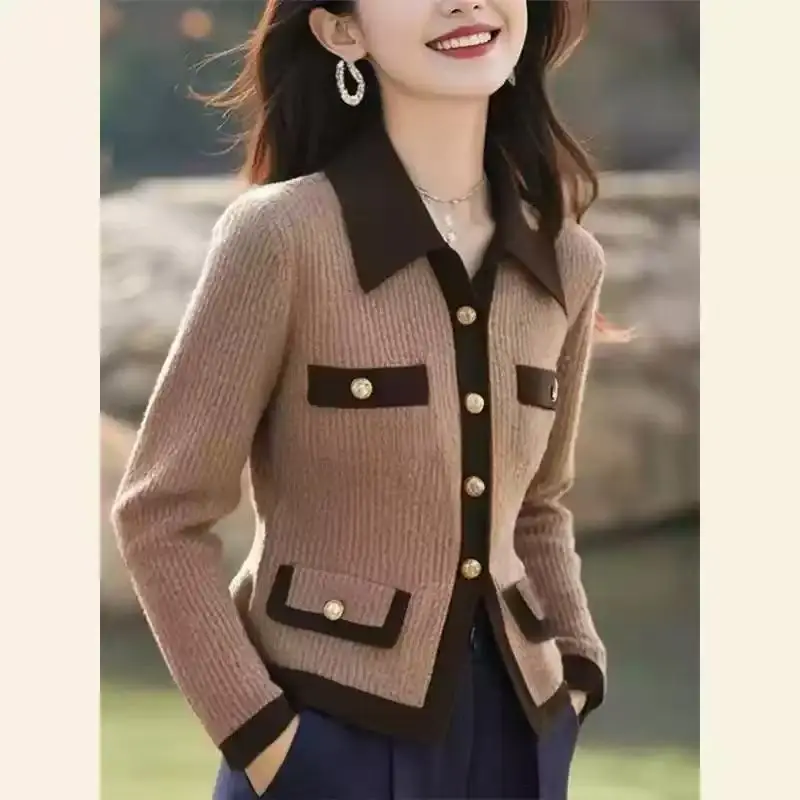 Women Clothing Vintage Commute Loose Warm Chic Button Sweaters Autumn Winter Fashion Temperament Soft Wool Knitted Cardigan
Women Clothing Vintage Commute Loose Warm Chic Button Sweaters Autumn Winter Fashion Temperament Soft Wool Knitted Cardigan