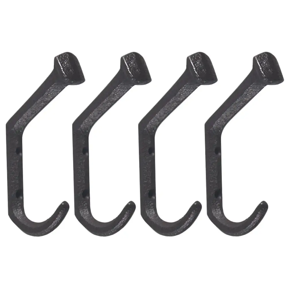 4pcs Classical Cast Iron Hooks Vintage Wall Decorative Home Garden Hallway Storage Key Holder Smooth Surface Durability
4pcs Classical Cast Iron Hooks Vintage Wall Decorative Home Garden Hallway Storage Key Holder Smooth Surface Durability