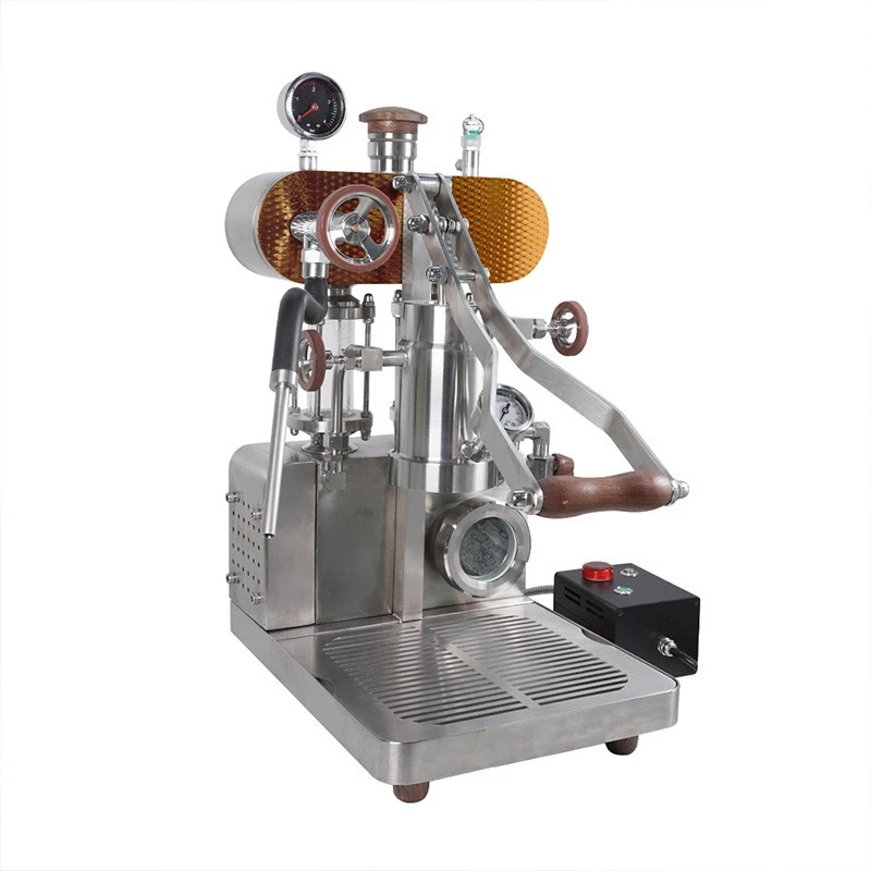 5/5S Hand Press Coffee Machine Household Espresso Manual Tie Rod Steam Milk Foam
5/5S Hand Press Coffee Machine Household Espresso Manual Tie Rod Steam Milk Foam