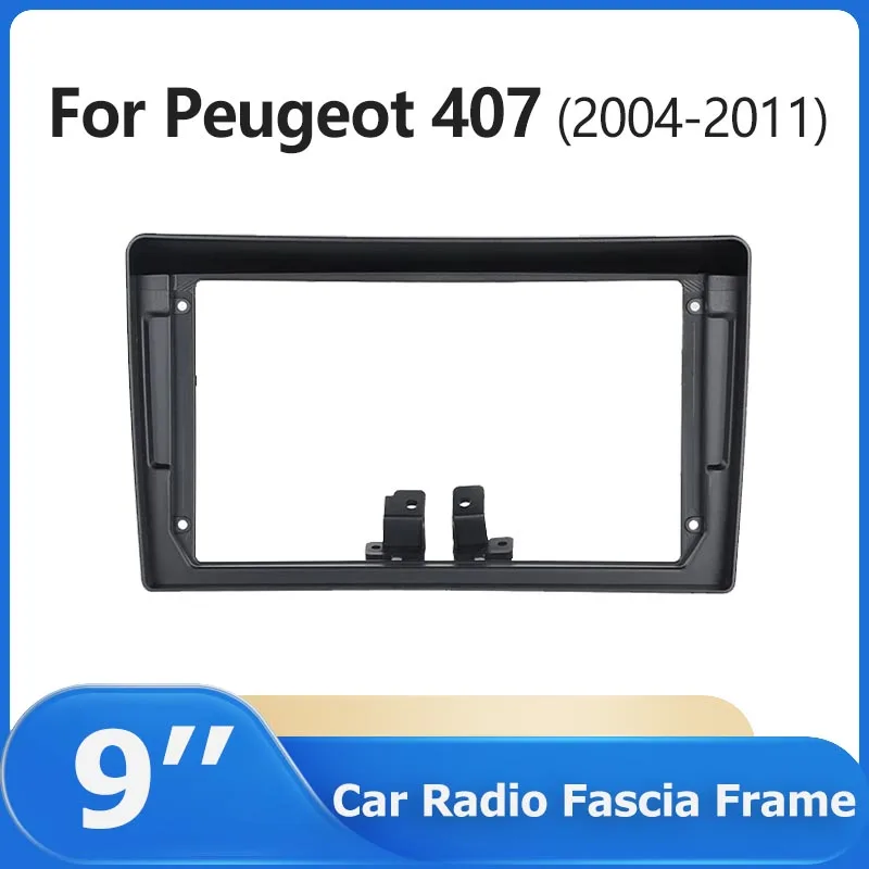 9Inch Frame For Car Multimedia Radio For Peugeot 407 2004-2011 2din Center Control Dashboard Mounting Bracket With Canbus Cable 
9Inch Frame For Car Multimedia Radio For Peugeot 407 2004-2011 2din Center Control Dashboard Mounting Bracket With Canbus Cable