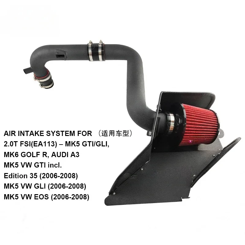(Sea shipping) Car modification parts Air intake modification kit for Volkswagen MK5 GTI/GLI, MK6 GOLF mushroom head
(Sea shipping) Car modification parts Air intake modification kit for Volkswagen MK5 GTI/GLI, MK6 GOLF mushroom head