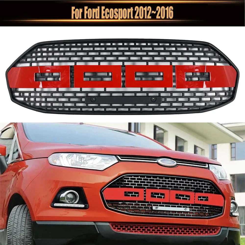 ABS Front Racing Grille Upper Bumper Cover Grills Auto Mask Racing Grill Modified For Ford Ecosport 2012 2013 2014 2015 2016
ABS Front Racing Grille Upper Bumper Cover Grills Auto Mask Racing Grill Modified For Ford Ecosport 2012 2013 2014 2015 2016