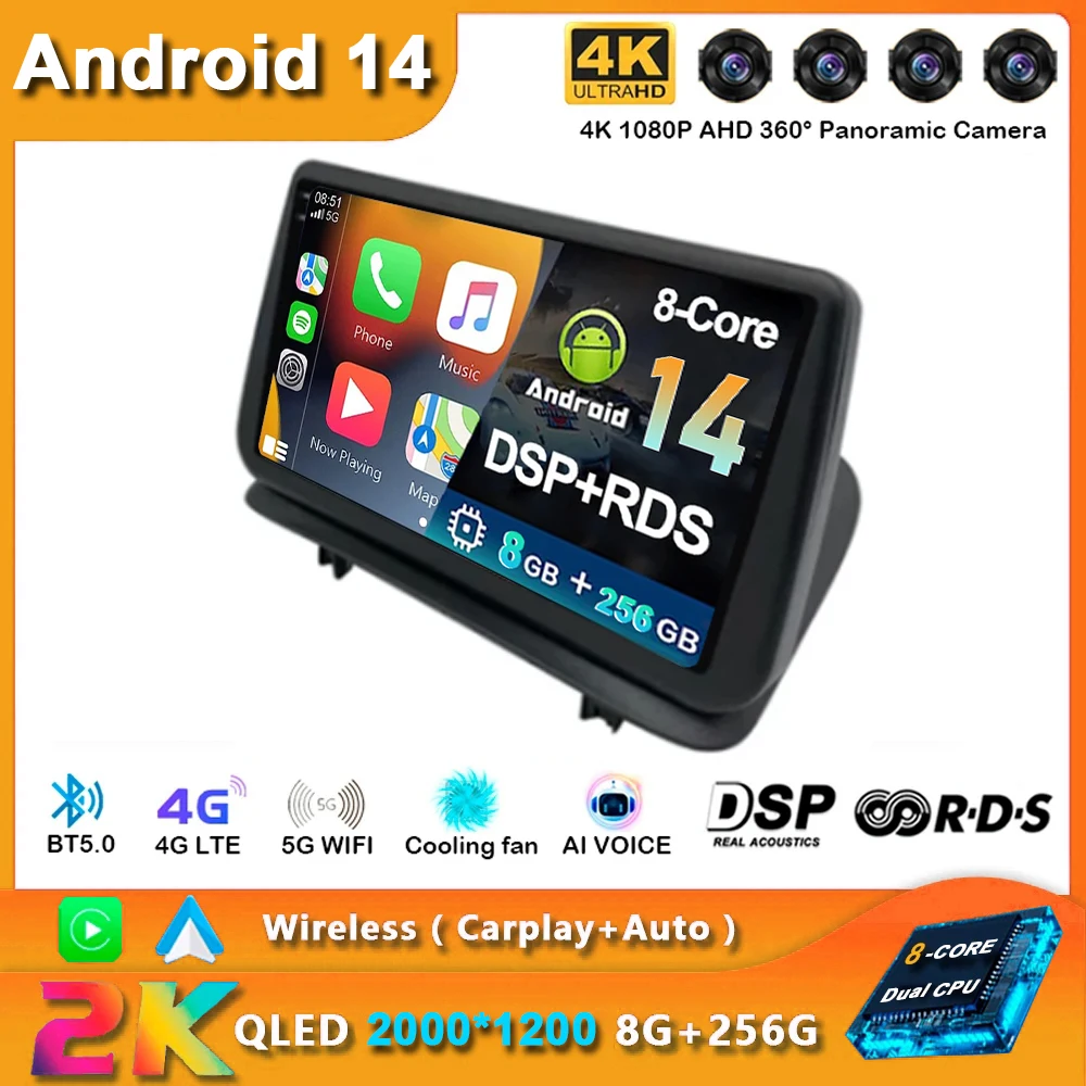 Android 14 Carplay Car Radio For Renault Clio 3 CLIO 3 2005 2006 2007 - 2014 Navigation GPS Multimedia Player WiFi+4G Stereo BT
Android 14 Carplay Car Radio For Renault Clio 3 CLIO 3 2005 2006 2007 - 2014 Navigation GPS Multimedia Player WiFi+4G Stereo BT