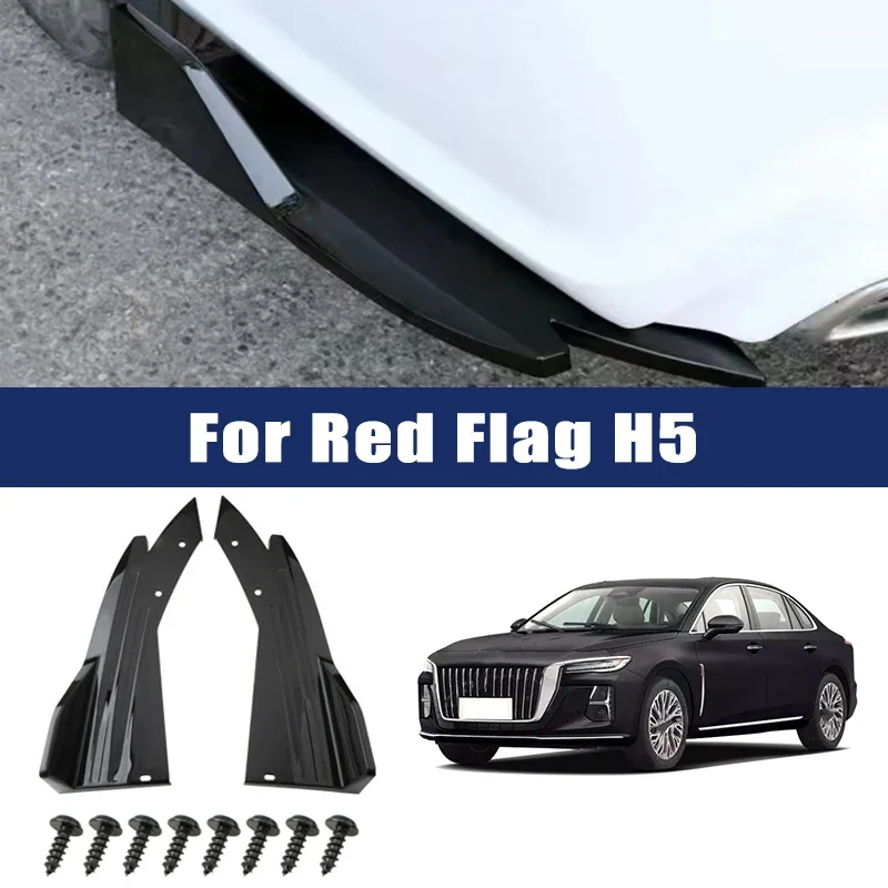 2pcs Car Rear Bumper Spoiler Lip Carbon Fiber Wing Trim Anti-crash Diffuser Side Skirt Wrap Angle Splitter For Red Flag H5
2pcs Car Rear Bumper Spoiler Lip Carbon Fiber Wing Trim Anti-crash Diffuser Side Skirt Wrap Angle Splitter For Red Flag H5