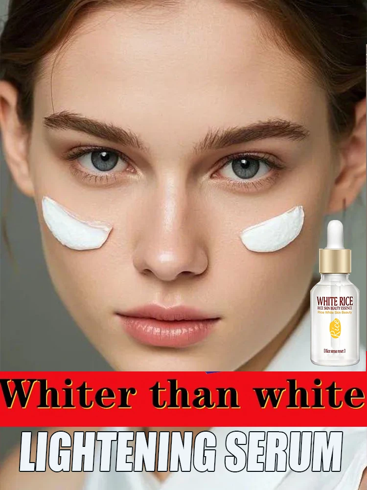 White Rice Face Serum Shrink Pores Brightening Whitening Cream Anti Aging Lines and Wrinkles for Glowing Skin Firm Care Essence
White Rice Face Serum Shrink Pores Brightening Whitening Cream Anti Aging Lines and Wrinkles for Glowing Skin Firm Care Essence