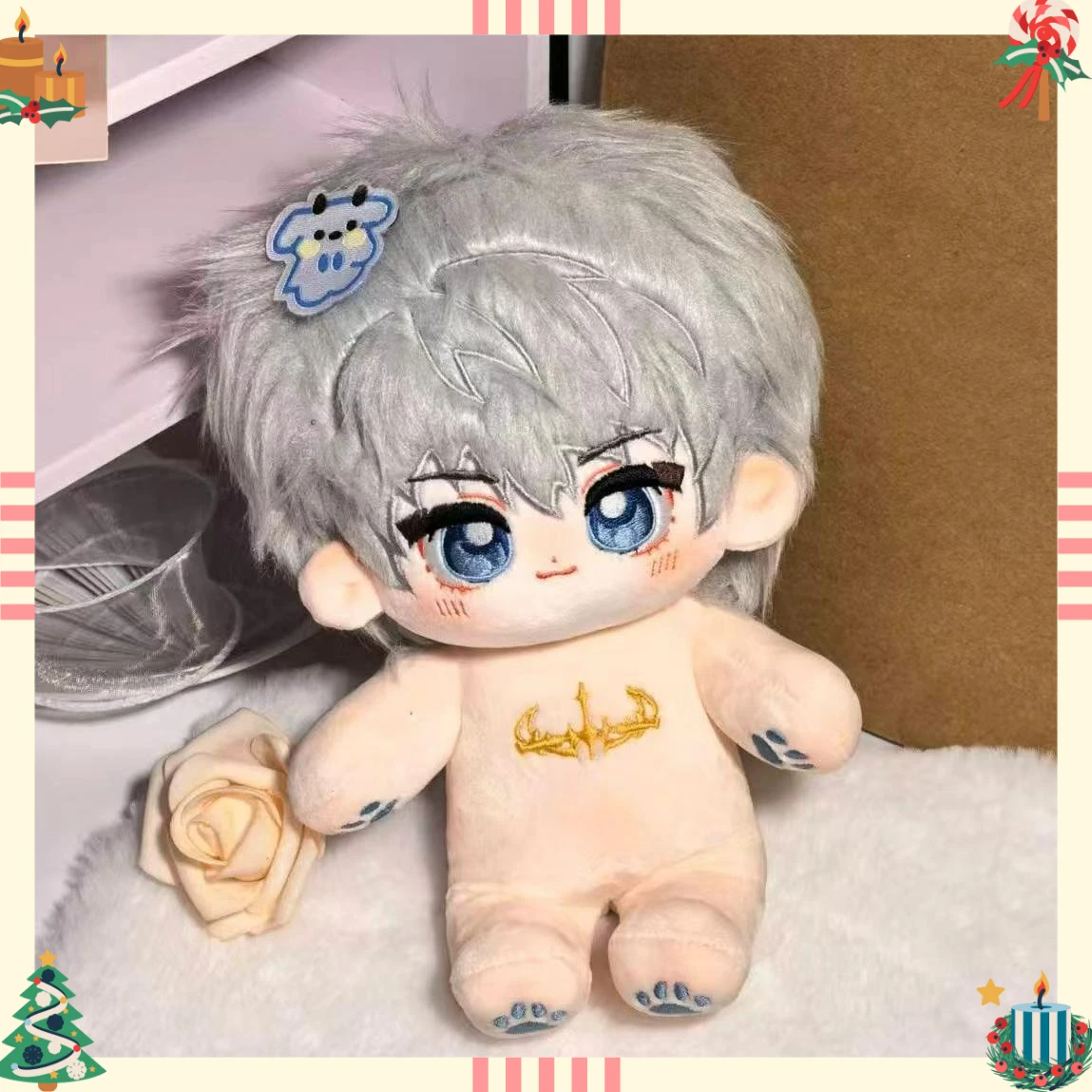 Серия «Любовь, Вселенная, Трон поэзии»: Оригинальная плюшевая хлопковая кукла Ксавье 20 см из серии «Любовь и Глубокий Космос» с набором для переодевания и скелетом
Серия «Любовь, Вселенная, Трон поэзии»: Оригинальная плюшевая хлопковая кукла Ксавье 20 см из серии «Любовь и Глубокий Космос» с набором для переодевания и скелетом