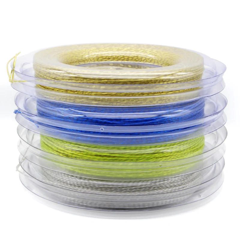200m High Quality Filigree Tennis String 1.35mm Length 200m Concave Tennis Strings