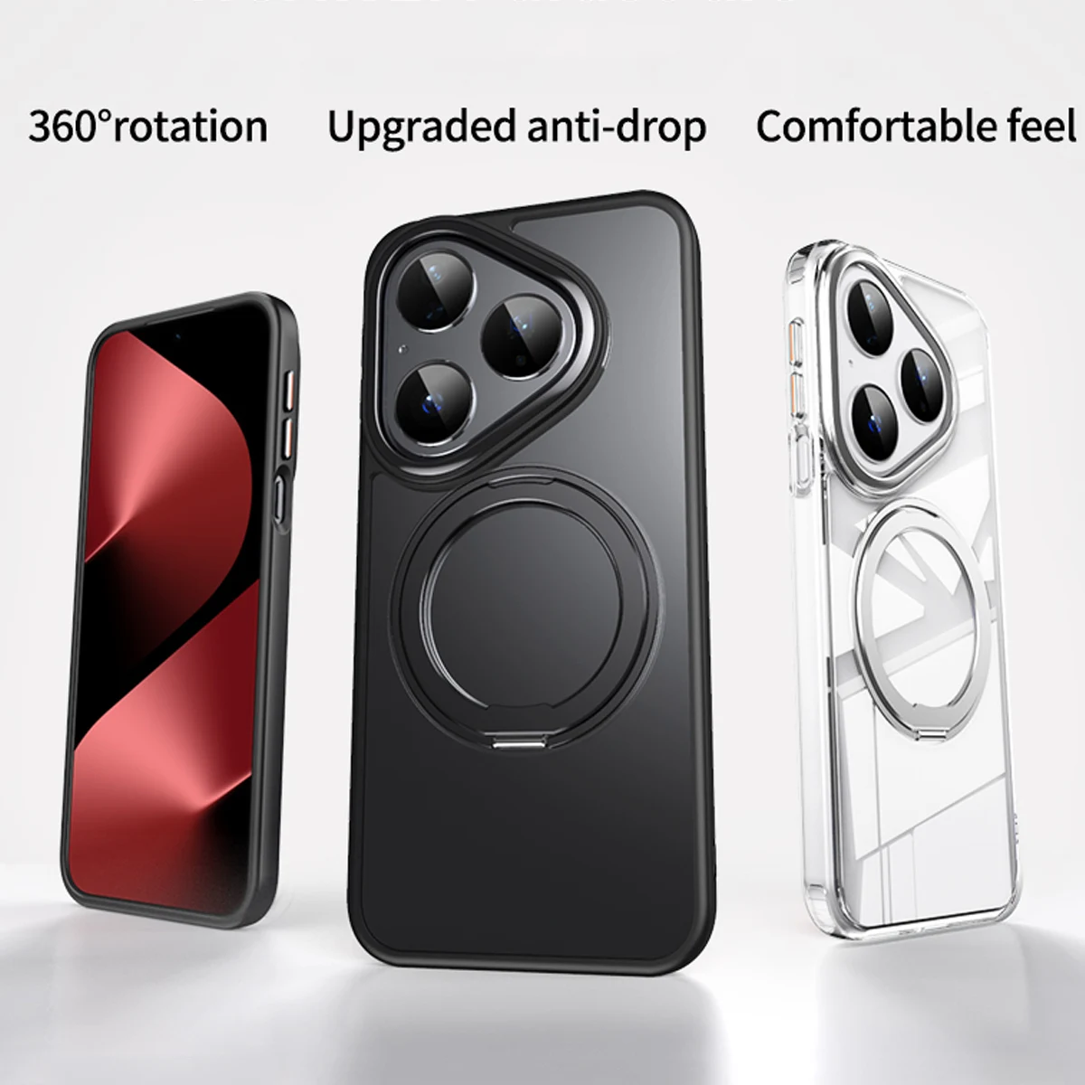Shockproof Wireless Charging Magnetic Kickstand Case for Huawei Pura 80 70 Pro 80 Ultra, 360 ° Rotate Stand Hard Phone Cover
Shockproof Wireless Charging Magnetic Kickstand Case for Huawei Pura 80 70 Pro 80 Ultra, 360 ° Rotate Stand Hard Phone Cover