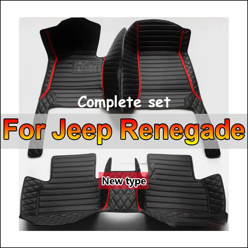 Автомобильные коврики для Jeep Renegade 2022 2021 2020 2019 2018 2017 2016, автомобильные аксессуары для интерьера, защитные коврики на заказ, Стайлинг
Автомобильные коврики для Jeep Renegade 2022 2021 2020 2019 2018 2017 2016, автомобильные аксессуары для интерьера, защитные коврики на заказ, Стайлинг