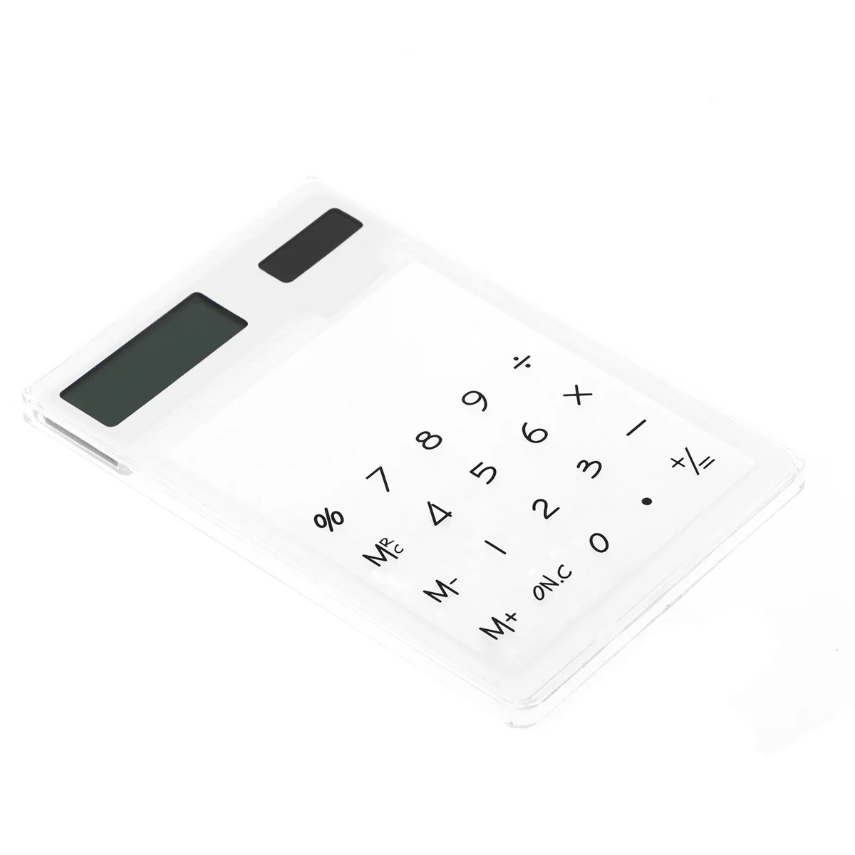 Portable Solar Powered Calculator White 8 Digit Display Transparent Touch Panel Compact for Office Home School
Portable Solar Powered Calculator White 8 Digit Display Transparent Touch Panel Compact for Office Home School