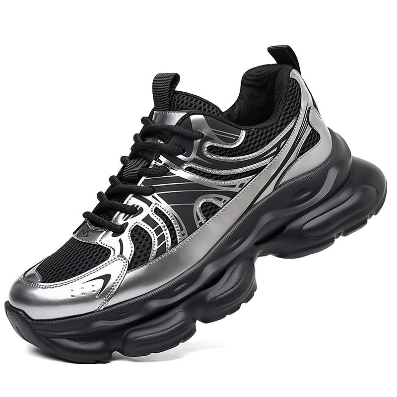 Мужские кроссовки в стиле Dad Shoes, дышащие, новая модель 2026 года, высококачественные, на толстой подошве, увеличивающие рост, для бега, мужские спортивные повседневные кроссовки
Мужские кроссовки в стиле Dad Shoes, дышащие, новая модель 2026 года, высококачественные, на толстой подошве, увеличивающие рост, для бега, мужские спортивные повседневные кроссовки