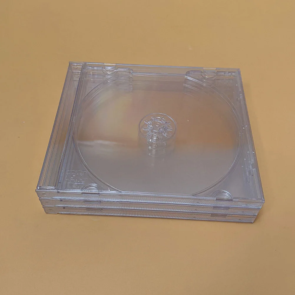 10 Pcs CD Cases Small Plastic Single DVD Storage Travel Container Find Films Music Practical CD Rack Holder
10 Pcs CD Cases Small Plastic Single DVD Storage Travel Container Find Films Music Practical CD Rack Holder