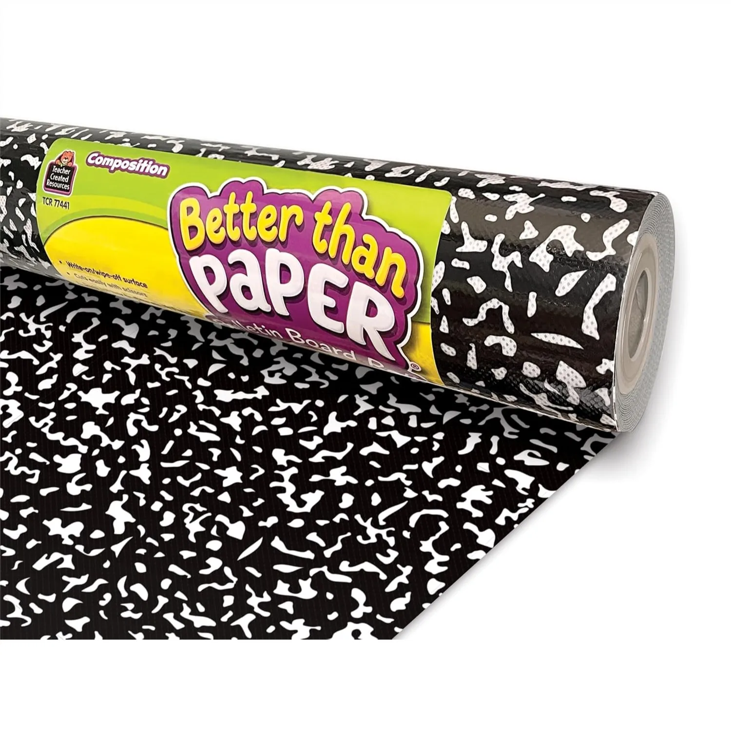 Bulletin Board Roll, 4ft x 12ft, Durable & Reusable Write-On/Wipe-Off Paper Alternative for Classroom Decor
Bulletin Board Roll, 4ft x 12ft, Durable & Reusable Write-On/Wipe-Off Paper Alternative for Classroom Decor