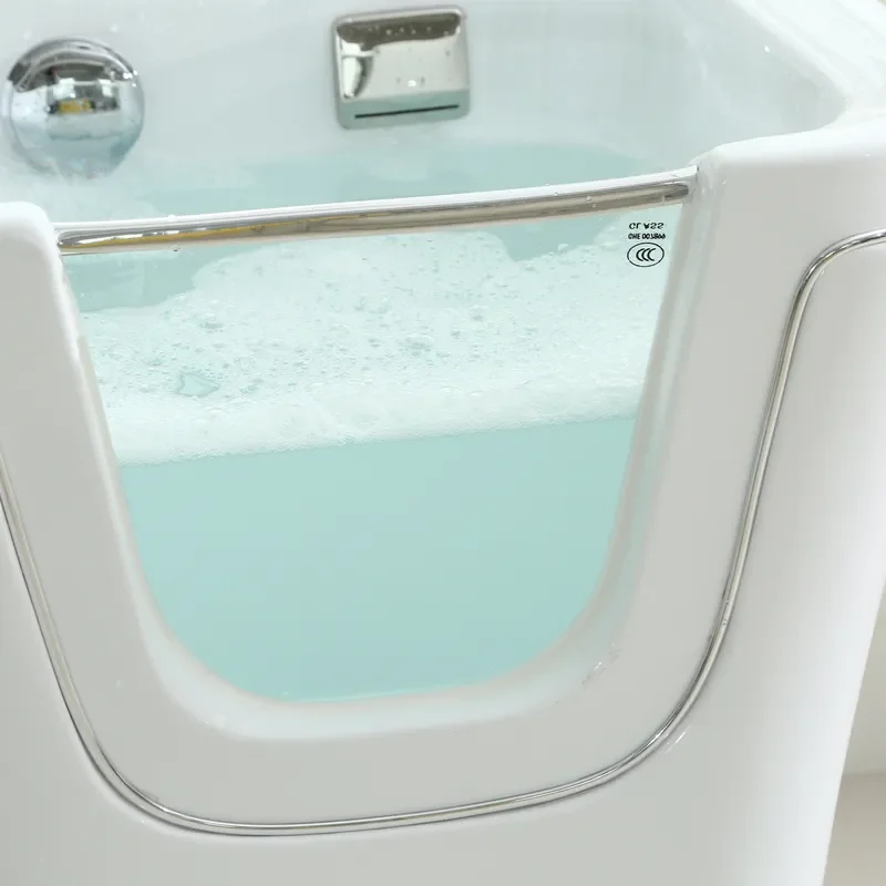 Hot Sale Modern Rectangle Acrylic Baby Spa Bathtub for Free-Standing Installation with Accessory Drainer Compatible with Dog
Hot Sale Modern Rectangle Acrylic Baby Spa Bathtub for Free-Standing Installation with Accessory Drainer Compatible with Dog