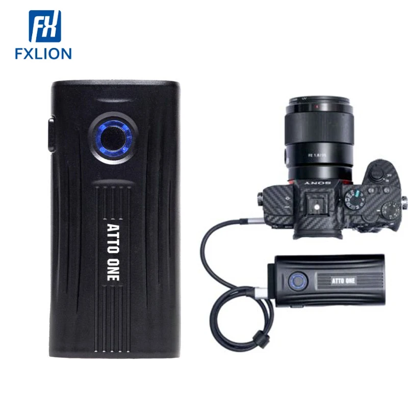 FXLION ATTO ONE V Mount Battery Pocket 5000mAh Mobile Portable Mini Camera Battery Support for Camera/Computer /LED Light Charge
FXLION ATTO ONE V Mount Battery Pocket 5000mAh Mobile Portable Mini Camera Battery Support for Camera/Computer /LED Light Charge