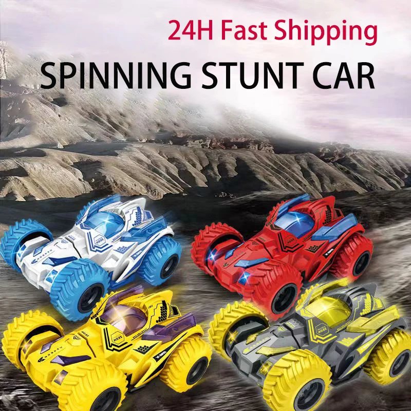Four-wheel Double-sided Drive Inertial Toys Car Stunt Collision Rotate Twisting Off-road Vehicle Kids Toys Model Cars for Gift
Four-wheel Double-sided Drive Inertial Toys Car Stunt Collision Rotate Twisting Off-road Vehicle Kids Toys Model Cars for Gift