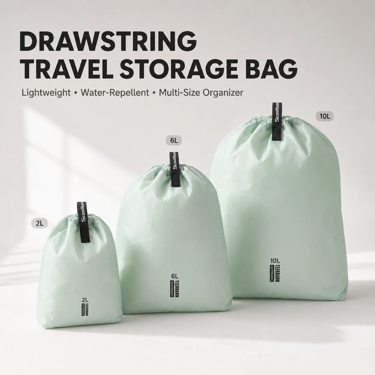Foldable Travel Drawstring Storage Bag Lightweight Waterproof Packing Organizer Clothes Shoes Laundry Luggage Storage Pouch
Foldable Travel Drawstring Storage Bag Lightweight Waterproof Packing Organizer Clothes Shoes Laundry Luggage Storage Pouch