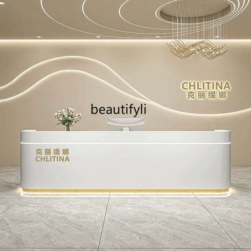 53Arc Beauty Salon Women's Clothing Store Cashier Company Hotel Dance Room Yoga Studio Arc Front Desk Reception Desk
53Arc Beauty Salon Women's Clothing Store Cashier Company Hotel Dance Room Yoga Studio Arc Front Desk Reception Desk
