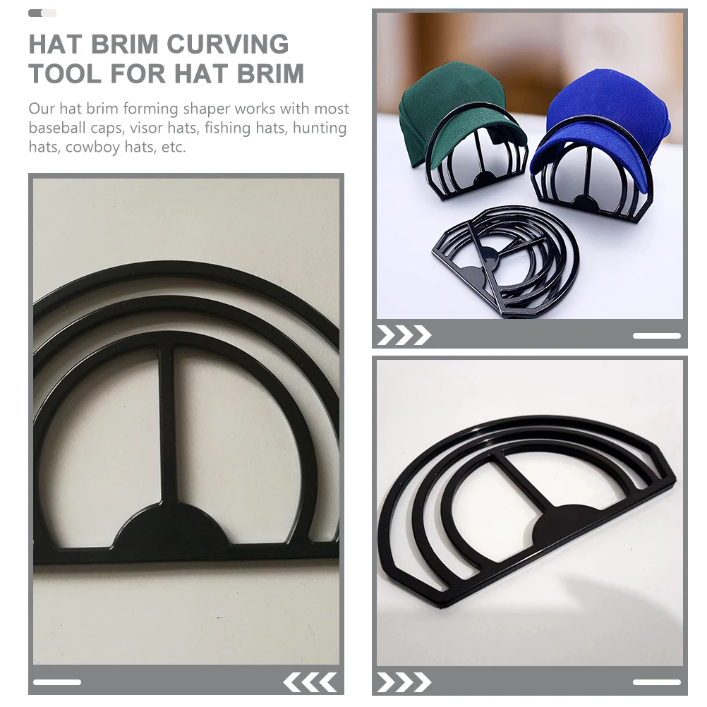 4pcs Hat Edge Bending Tool Cap Shaper DIY Baseball Brim Curving Form Portable Hat Brim Bender for Caps Visor Fishing
4pcs Hat Edge Bending Tool Cap Shaper DIY Baseball Brim Curving Form Portable Hat Brim Bender for Caps Visor Fishing