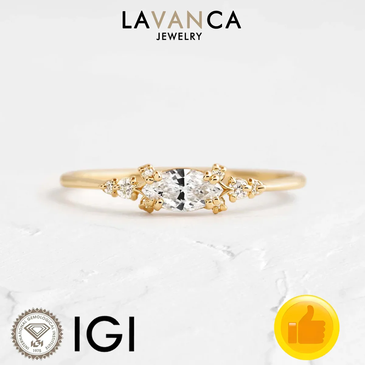 Marquise Cut Lab Created Diamond Cluster Ring 9K/14K/18K Yellow Gold Lab Grown Diamond Engagement Ring Fine Jewelry For Women
Marquise Cut Lab Created Diamond Cluster Ring 9K/14K/18K Yellow Gold Lab Grown Diamond Engagement Ring Fine Jewelry For Women
