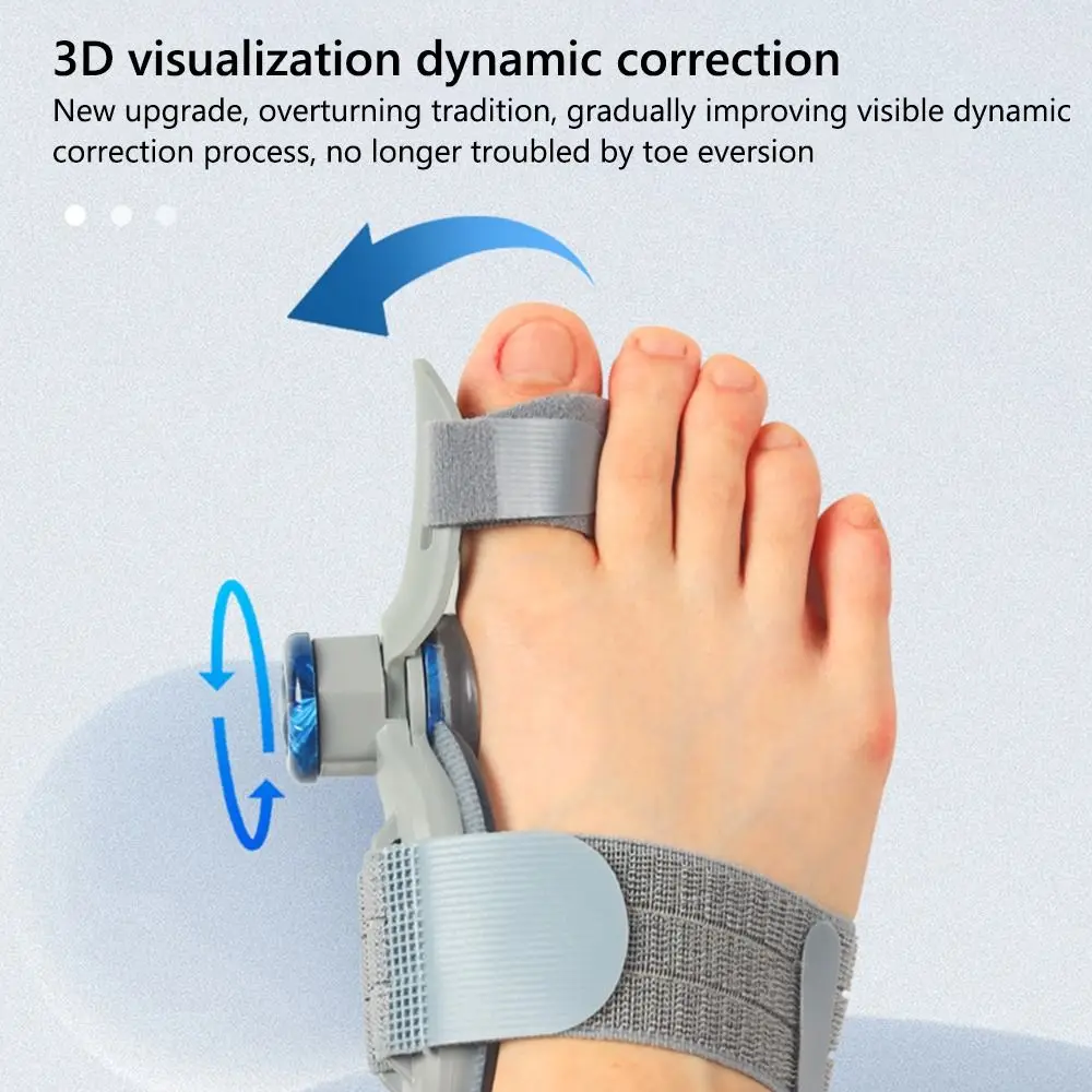 Useful Adjustable Toe Corrector Rotatable Pedicure Foot Care Foot Hallux Valgus Braces Hallux Valgus Big Toe Straightener Foot
Useful Adjustable Toe Corrector Rotatable Pedicure Foot Care Foot Hallux Valgus Braces Hallux Valgus Big Toe Straightener Foot